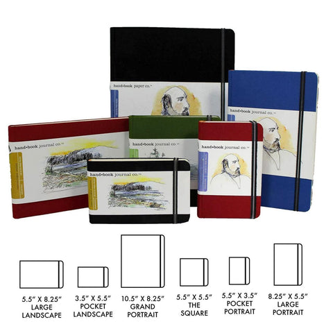 Large Portrait Artist Journal