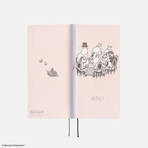 Hobonichi Techo Weeks 2027 Planner, Moomin: At the Table