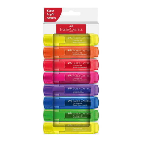 Neon Textliner 46 Highlighters, Set of 8