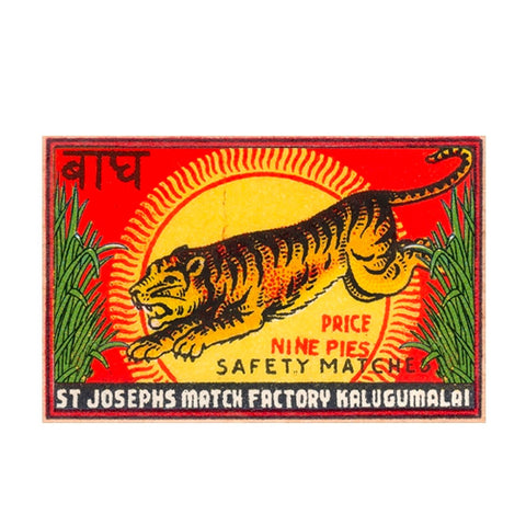 Vintage Tiger Matchboxes
