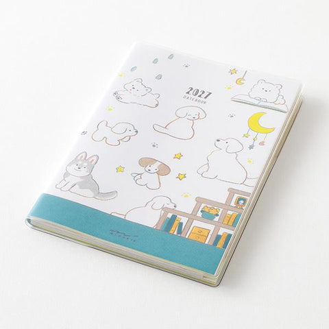 2027 A6 Pocket Diary, Dog