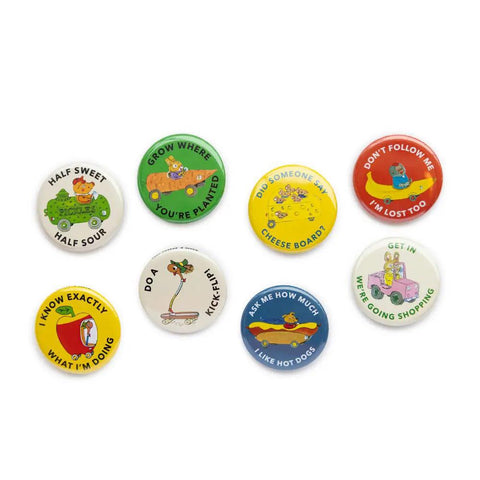 Richard Scarry Buttons