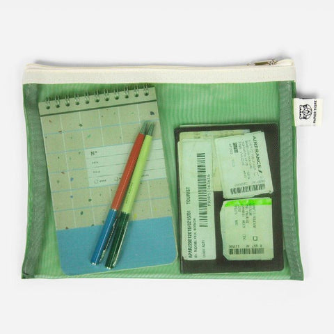 Medium Mesh Pocket, Green