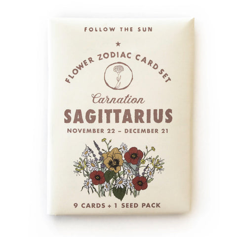 Flower Zodiac Card Sets