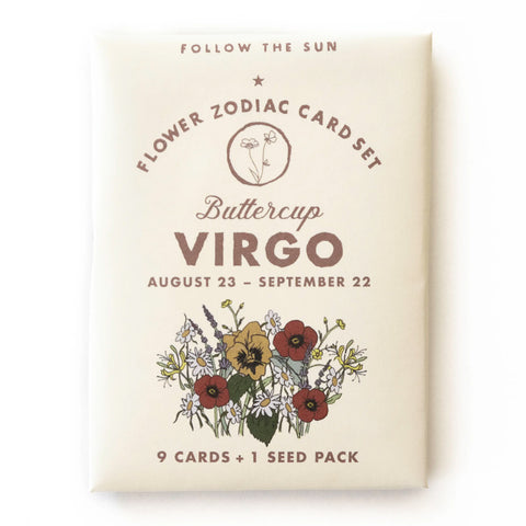 Flower Zodiac Card Sets