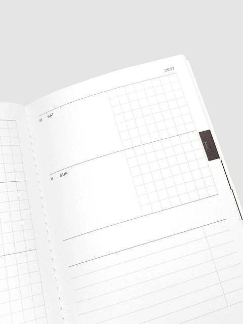 2027 Dated Travel Notebook Set, A5 Slim