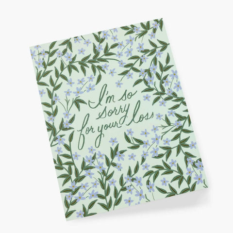 Laurel Sympathy Card