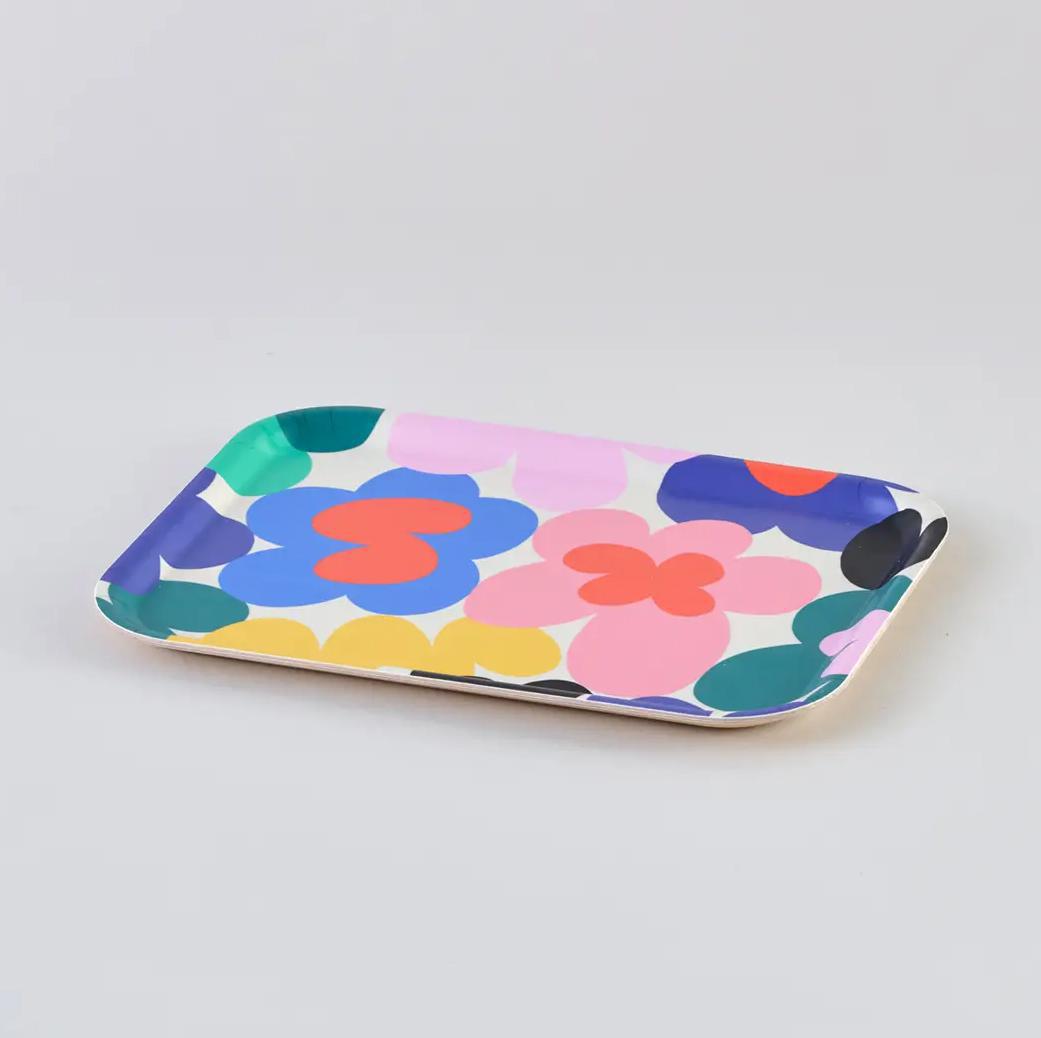 Floral Burst Mini Serving Tray - Thumbnail 3