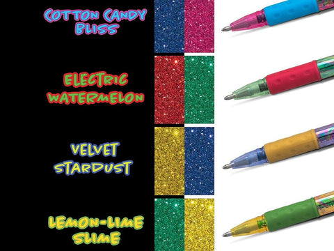 Krazy Pop Iridescent Gel Pens Set