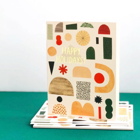 Xmas Shapes Holiday Card