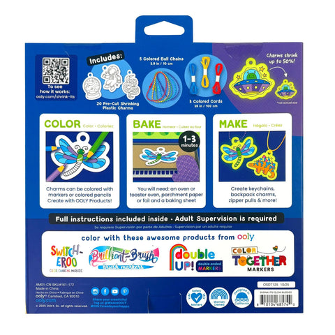 Glow Buddies Shrink-its! DIY Art Kit