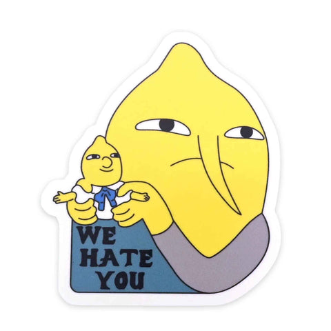 Lemongrab Sticker