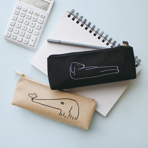 Take a Break Canvas Pen Case