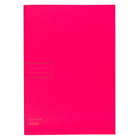 Fluo Pink Soft Cover A4 Notebook