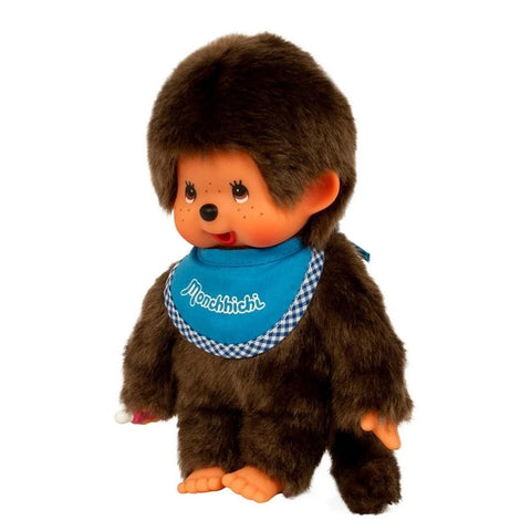 Monchhichi Classic Blue Boy Plush