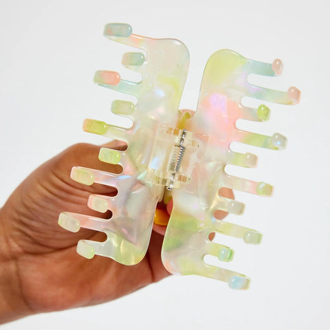 Small Jojo Hair Claw, Sherbet Jelly