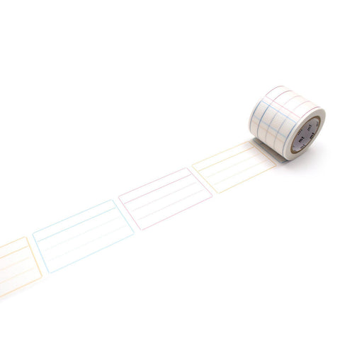 Memo Label Perforated Washi Tape