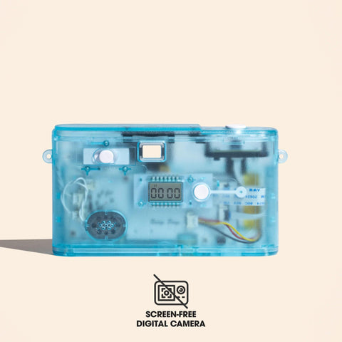 Camp Snap 2 Screen-Free Digital Camera, Blue Rush