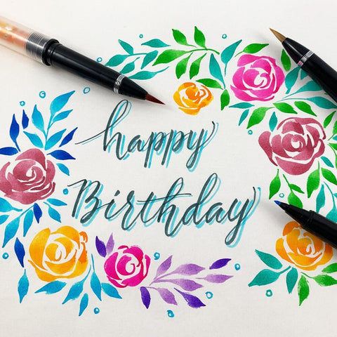 Karappo Empty Felt Tip Pen + Cartridges