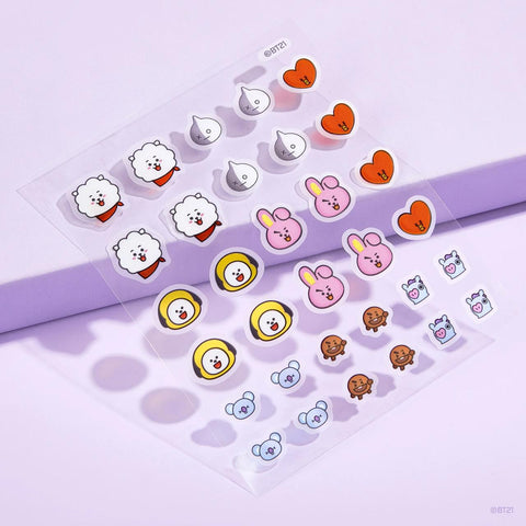 BT21 Brilliant Skin Hydrocolloid Acne Patches