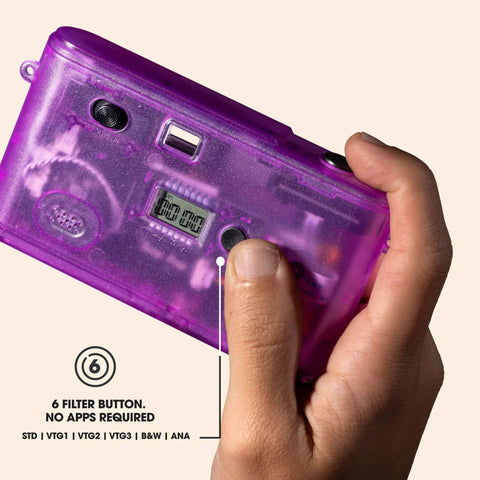 Camp Snap 2 Screen-Free Digital Camera, Cosmic Grape