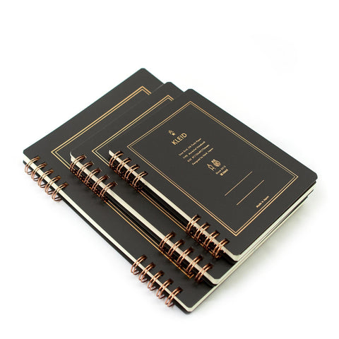 Marechal Ring Notebooks, 2mm Grid, Charcoal