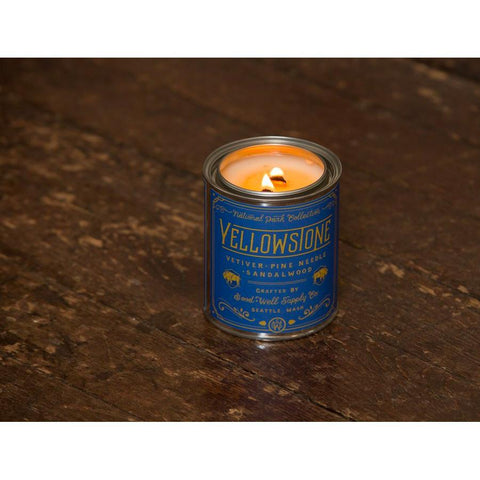 Yellowstone National Park Candle