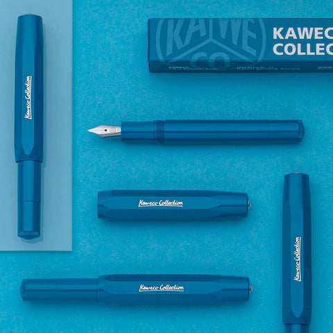 Skyline Sport Collector's Edition Fountain Pen, Cyan