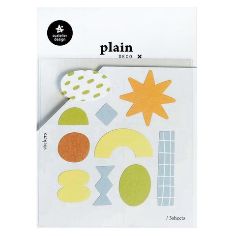 Plain.68 Stickers