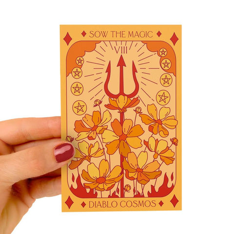 Diablo Cosmos Tarot Seed Packet