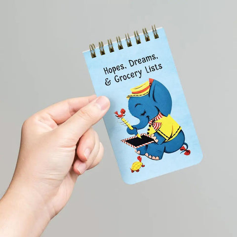 Hopes, Dreams + Grocery Lists Notepad