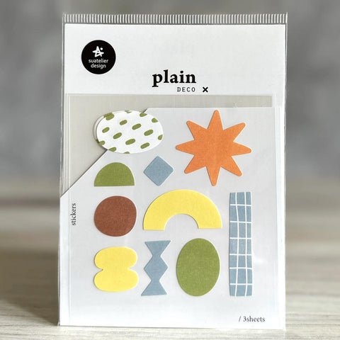 Plain.68 Stickers