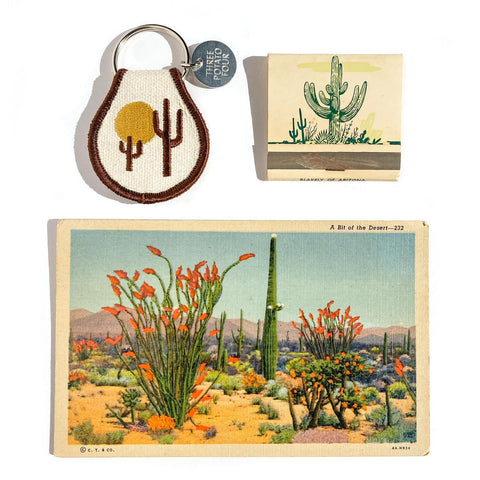 Desert Vibes Patch Keychain