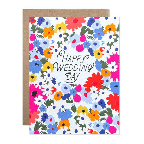 Martha's Garden Wedding Card