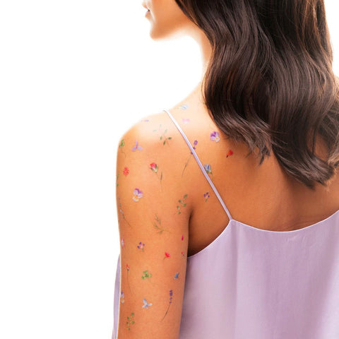 Petite Garden Tattoo Sheets