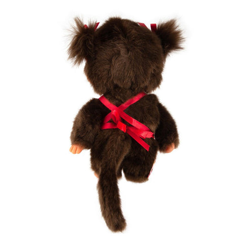 Monchhichi Flower Apron Girl Plush