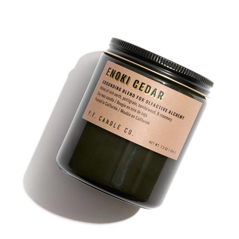 Enoki Cedar Alchemy Soy Candle - Thumbnail 2