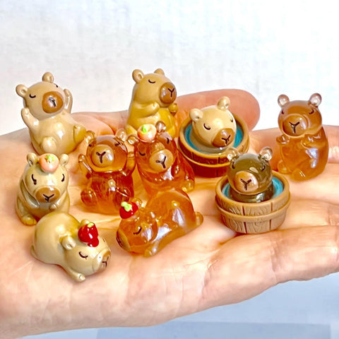Mini Capybara Figurines