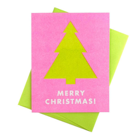 Holiday Shapes Merry Christmas Card