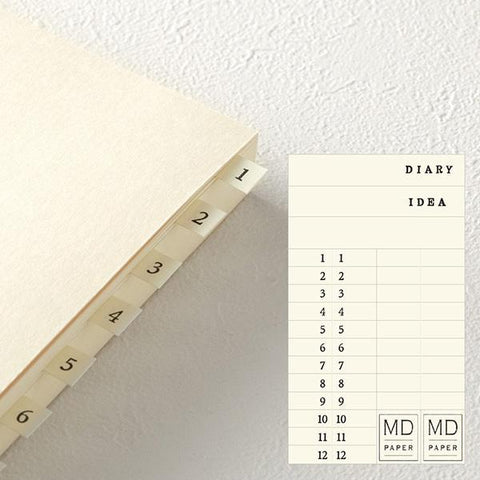 MD Dot Grid A5 Codex 1 Day 1 Page Notebook