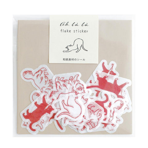 Ah là là Flake Stickers, Cats