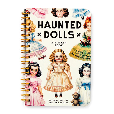 Haunted Dolls Sticker Book