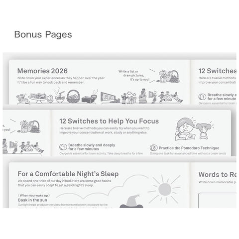 Hobonichi Techo 2026 Cousin Book, A5