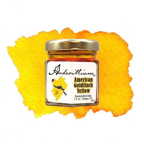 American Goldfinch Yellow Ink