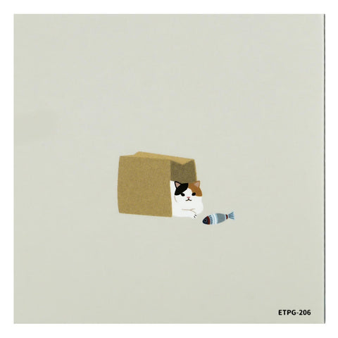 Cats Die Cut Sticky Notebook