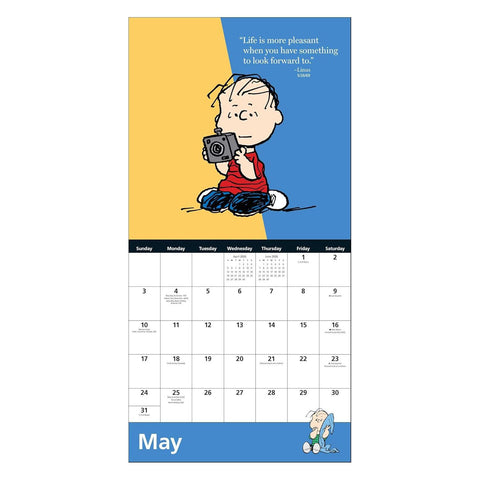 Peanuts 2026 Wall Calendar