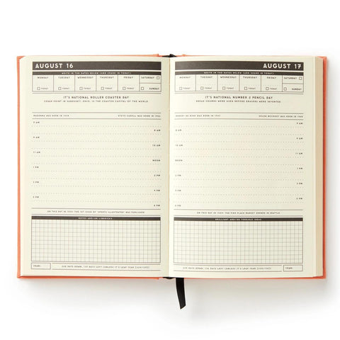 Part-Time Adult Undated Daily Planner