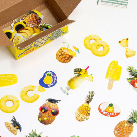 Pineapple Hako Seal Stickers