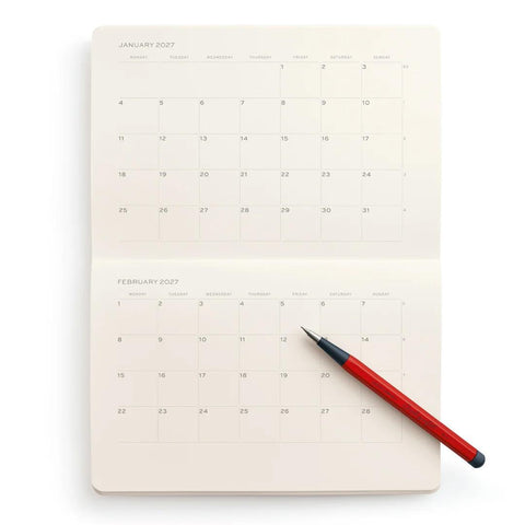 2027 Monthly Planner Booklet