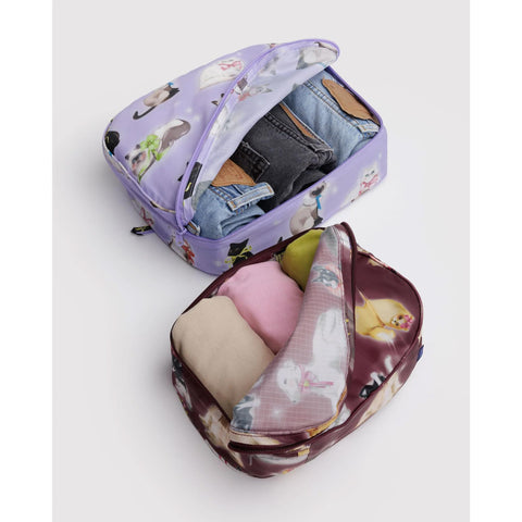 Packing Cube Set: Fancy Animals